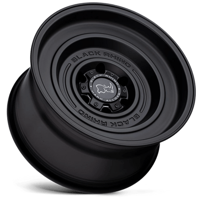 Black Rhino Hard Alloys | SOLID | 17.0x9.50 | 6X139.7 | -12 | MATTE BLACK