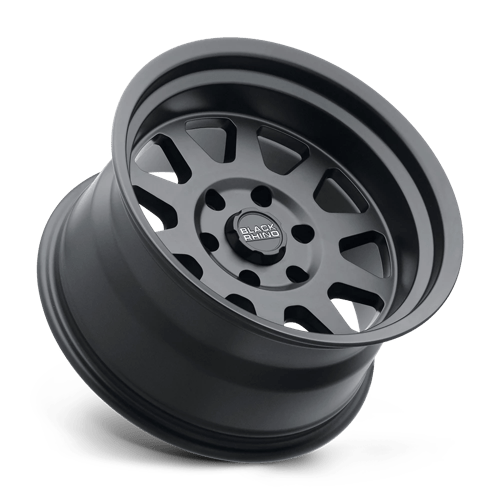 Black Rhino Hard Alloys | STADIUM | 17.0x9.50 | 6X139.7 | -18 | MATTE BLACK