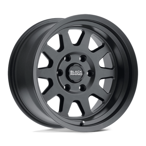Black Rhino Hard Alloys | STADIUM | 17.0x8.50 | 6X139.7 | 0 | MATTE BLACK
