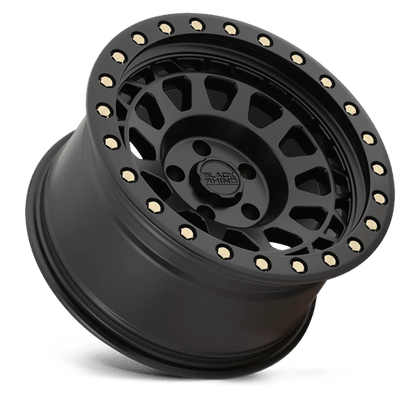 Black Rhino Hard Alloys | PRIMM | 17.0x9.00 | 6X135 | 0 | MATTE BLACK W/ BRASS BOLTS