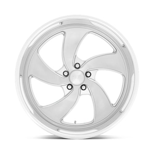 US Mag 1PC | U134 DESPERADO | 22.0x10.50 | 5X127 | 1 | SILVER BRUSH FACE MILL DC-LIP