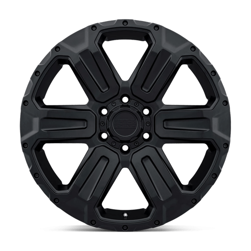 Black Rhino Hard Alloys | WANAKA | 17.0x8.50 | 6X139.7 | -18 | MATTE BLACK