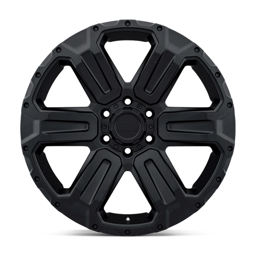 Black Rhino Hard Alloys | WANAKA | 18.0x9.00 | 6X135 | 12 | MATTE BLACK