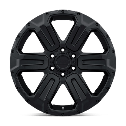 Black Rhino Hard Alloys | WANAKA | 17.0x8.50 | 6X139.7 | 12 | MATTE BLACK