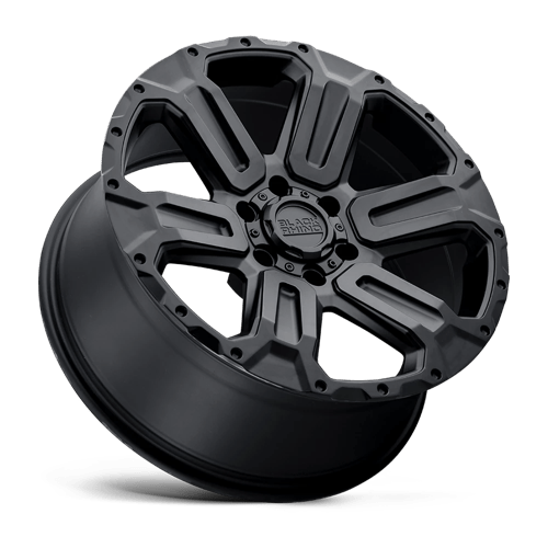 Black Rhino Hard Alloys | WANAKA | 17.0x8.50 | 6X139.7 | -18 | MATTE BLACK