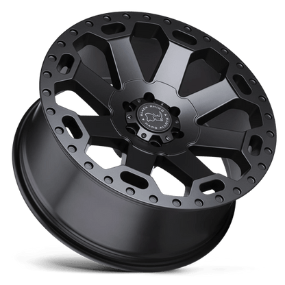 Black Rhino Hard Alloys | WARLORD | 20.0x9.00 | 8X180 | 12 | MATTE GUNMETAL