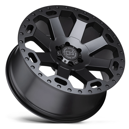 Black Rhino Hard Alloys | WARLORD | 17.0x8.00 | 6X130 | 52 | MATTE GUNMETAL