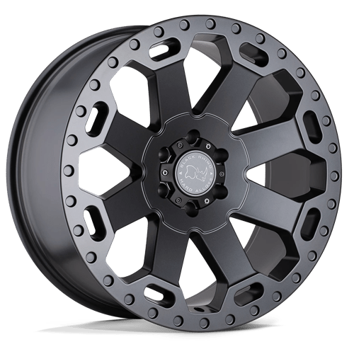 Black Rhino Hard Alloys | WARLORD | 17.0x8.00 | 5X114.3 | 35 | MATTE GUNMETAL