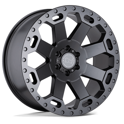 Black Rhino Hard Alloys | WARLORD | 18.0x9.00 | 5X127 | -12 | MATTE GUNMETAL