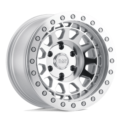 Black Rhino Hard Alloys | PRIMM | 18.0x9.50 | 8X165.1 | 0 | SILVER W/ MIRROR FACE MACH RG