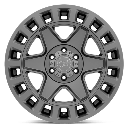 Black Rhino Hard Alloys | YORK | 17.0x8.00 | 6X130 | 38 | MATTE GUNMETAL