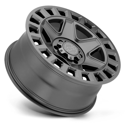 Black Rhino Hard Alloys | YORK | 17.0x8.00 | 6X130 | 38 | MATTE GUNMETAL