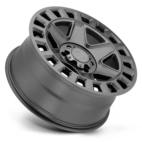 Black Rhino Hard Alloys | YORK | 17.0x8.00 | 6X130 | 52 | MATTE GUNMETAL