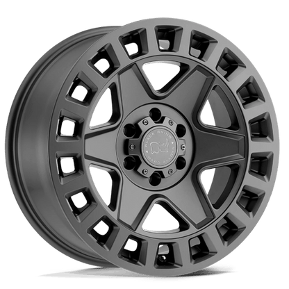 Black Rhino Hard Alloys | YORK | 17.0x8.00 | 6X130 | 38 | MATTE GUNMETAL